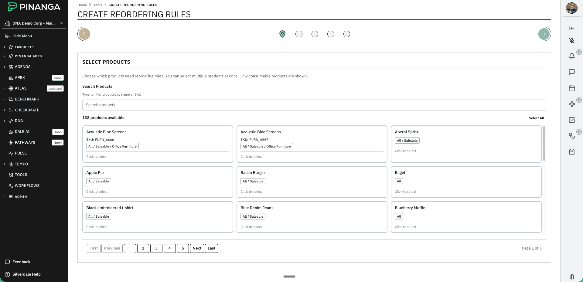 Tools module screenshot